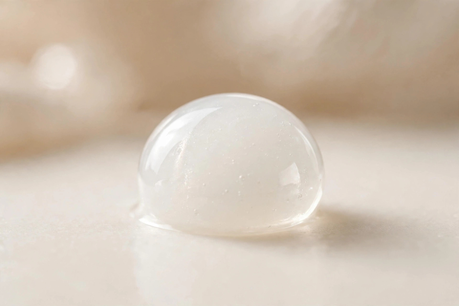 Night cream-gel texture